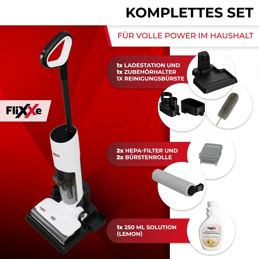 Flxxe 2x2 Squizzle Nass und Trockensauger Zuberhör