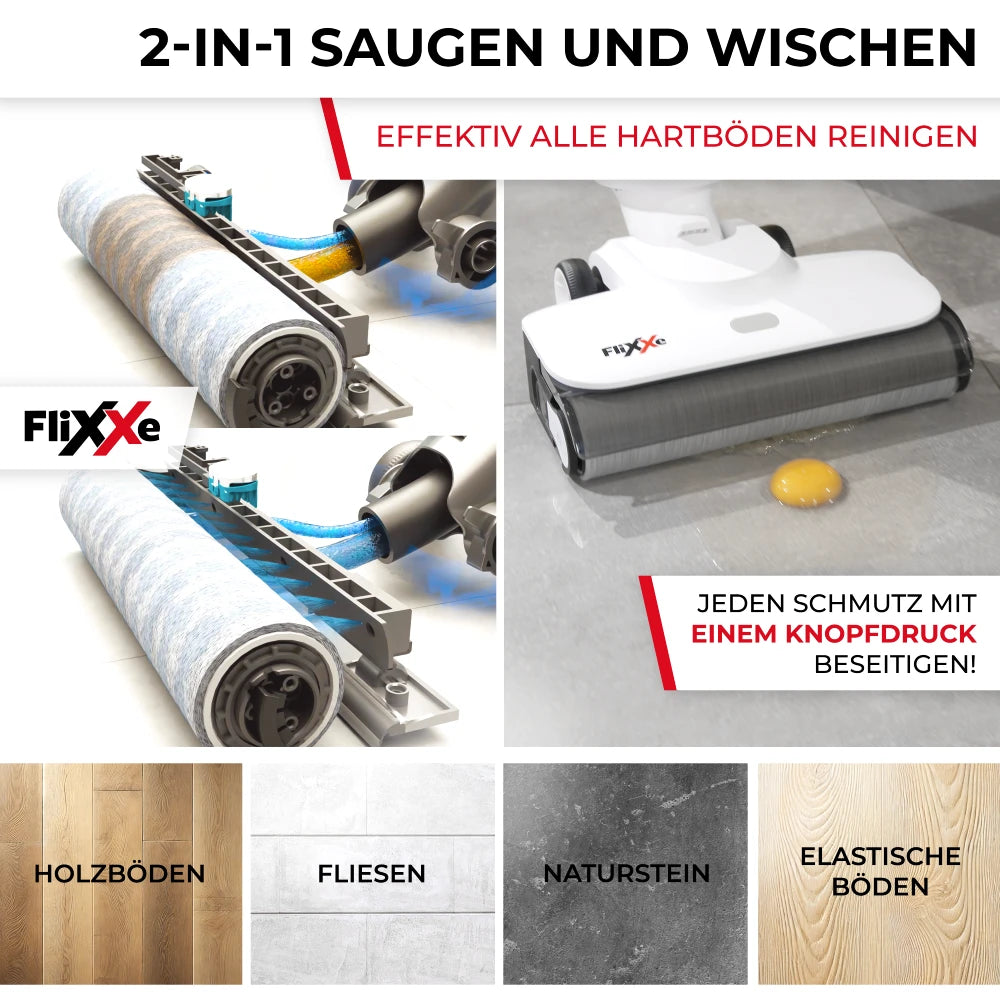 Flxxe 2x2 Squizzle Nass und Trockensauger